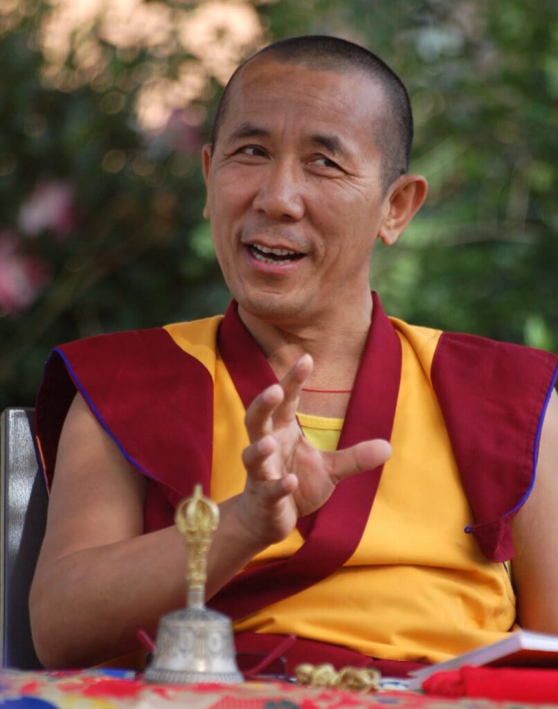 Lama Samten spiritual director of the Paramita Centers.
